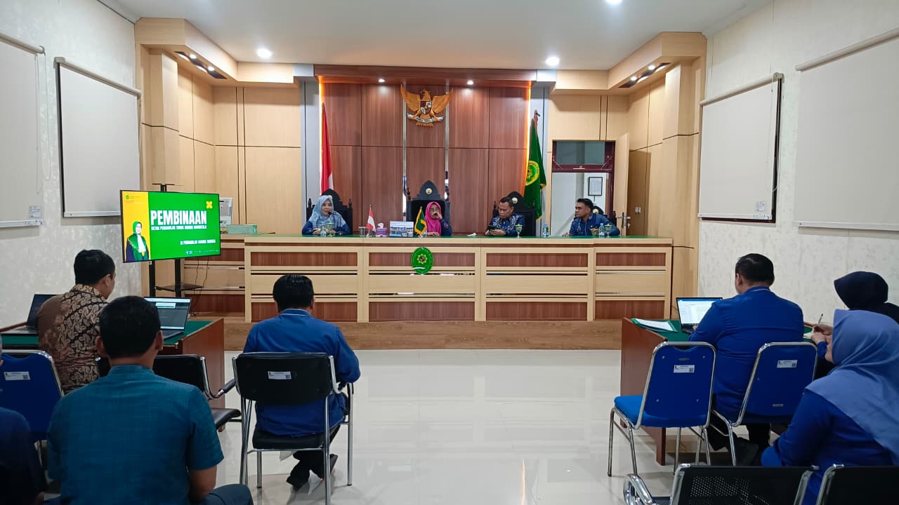 KPTA dan Sekretaris PTA Gorontalo Lakukan Kunjungan ke Pengadilan Agama Marisa