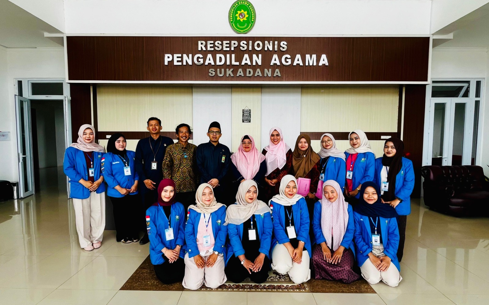 Penyerahan Mahasiswa Magang MBKM di Ruang Wakil Ketua PA Sukadana