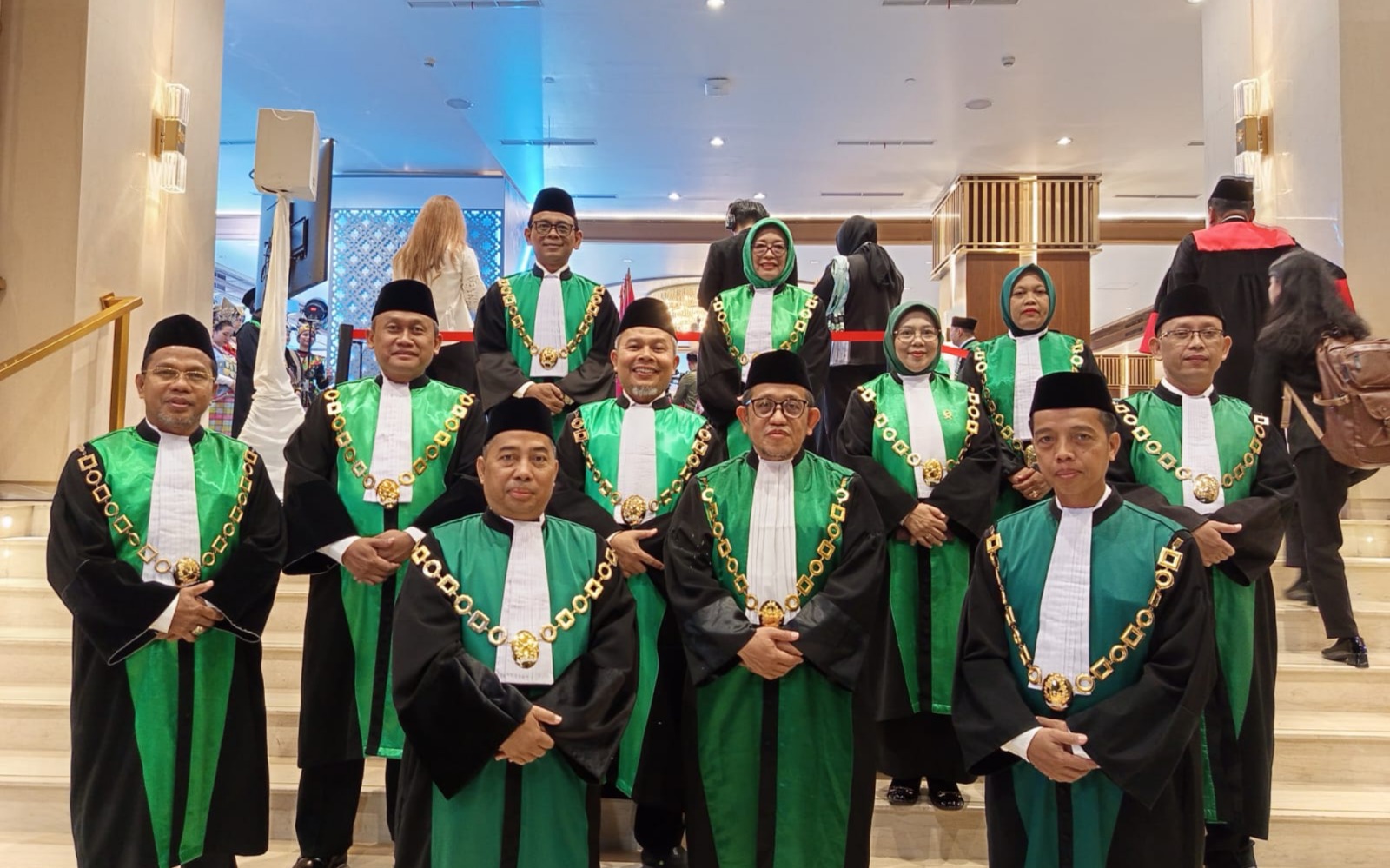 Ketua Pengadilan Agama Sukadana Menghadiri Laporan Tahunan Mahkamah Agung RI Tahun 2025